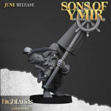 Гномьи пираты - Highlands Miniatures 10 моделей