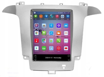 Radio nawigacja TESLA ANDROID Ford S-MAX 2006-2010 Galaxy WiFI GPS