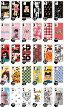 Чехол для iPhone 11 Корпус Чехол Teddy Bear Bearbrick Patterns