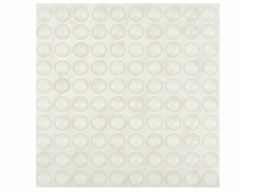 STOPERKI, ODBOJNIKI SILIKONOWE, LISTEK 100 SZT