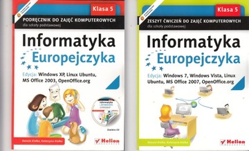 Informatyka Europejczyka SP kl.5 podręcznik / Windows XP Danuta Kiałka,