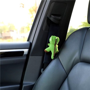 OSŁONA OCHRANIACZ NA PAS SAMOCHODOWY PLUSZAK DINOZAUR NAKŁADKA JAKOŚĆ