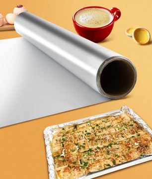 ТОЛСТАЯ ПРОЧНАЯ АЛЮМИНИЕВАЯ ФОЛЬГА ПИЩЕВОЕ ПИТАНИЕ PACLAN 10M