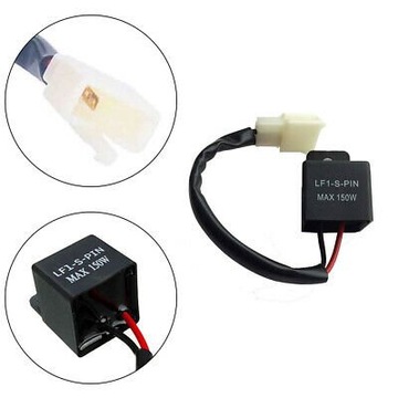 РЕЛЕ-ПРЕРЫВАТЕЛЬ СИГНАЛА ПОВОРОТА 2PIN 12V LED