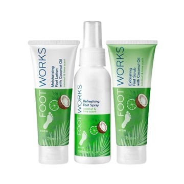 Avon Foot Works Zestaw kosmetyków do stóp