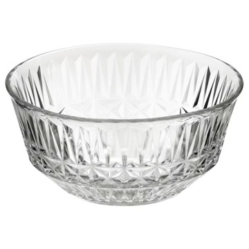IKEA SALLSKAPLIG MISKA SZKLANA ZE WZOREM 15 CM