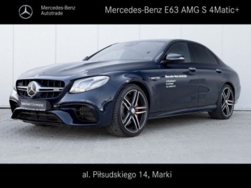 Mercedes Klasa E W213 Limuzyna AMG 4.0 AMG E63 S 612KM 2018 Mercedes-Benz Klasa E E63S, AMG Line, Bezwypadkowy, Salon Polska, Faktura