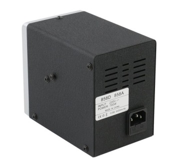 АППАРАТ ДЛЯ СВАРКИ ПЛАСТИКА 858D 700W HOTAIR+ BINDER ABS PP PEHD СЕТОЧНАЯ НАСАДКА НО