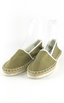 Zielone espadryle 37