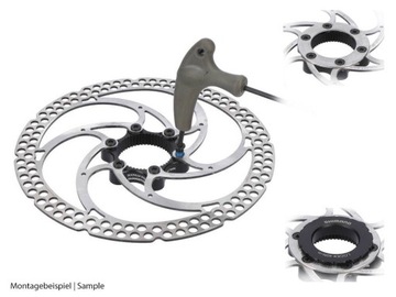 Shimano SM-RTAD05 Адаптер диска Center-Lock, 6 винтов