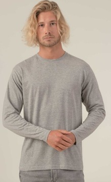 Koszulka z długim rękawem męska 100%bawełna dużo kolorów Certyfikat Khaki L