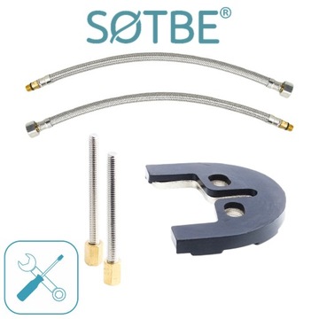 Bateria umywalkowa kran do umywalki korek klik klak SOTBE NEA-SSS-60253518