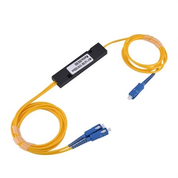 Kabel rozdzielający światłowód sc 1 na 2 jednomodowy ze złączem sc sc