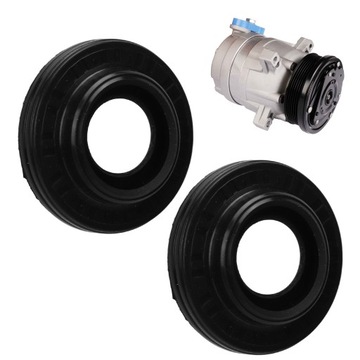 10 szt. Zestaw uszczelnień wału sprężarki AC