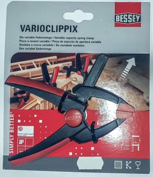 Зажим пружинный Vario Clippix 55х37мм BESSEY