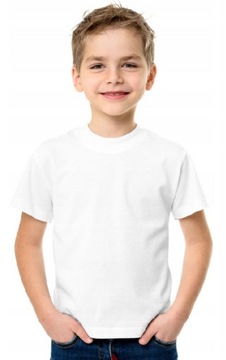 KOSZULKA DZIECIĘCA T-SHIRT FRUIT BLUZKA NA WF BIAŁA ROZMIAR 104