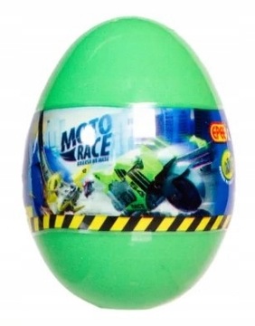 MotoRace Kraksa na Maxa MOTOR W ZIELONYM JAJKU 6cm