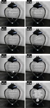 ЭЛЕГАНТНАЯ ГРАФИКА С ГРАВИРОВКОЙ для любимой жены любимого мужа