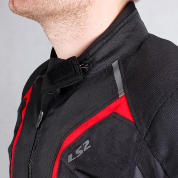 Мотоциклетная куртка LS2 Sepang Red Men's Faterray + Balaclava