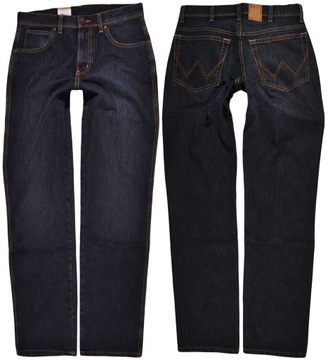 WRANGLER spodnie JEANS blue REGULAR FIT W31 L34
