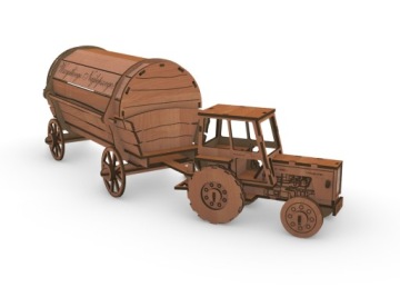 Watercase ursus подарочный трактор