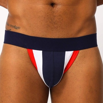 Stringi męskie slipy typu jockstrap NAVY L/XL