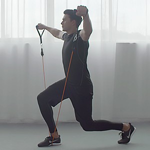 Набор из 5 лент для упражнений FITNESS 4,5-22,5 кг #G341