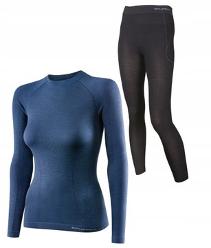 ODZIEŻ TERMOAKTYWNA KOMPLET BRUBECK ACTIVE WOOL L