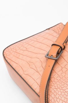 FRENCH CONNECTION ROSIE CROCO SHOULDER BAG TOREBKA KLASYCZNA ĆWIEKOWANA