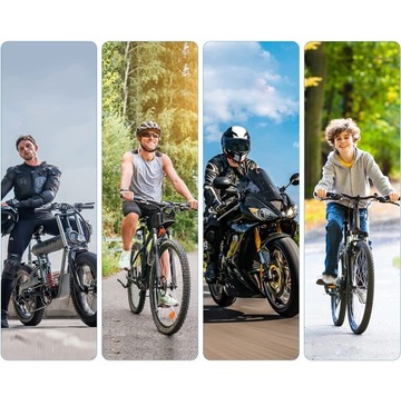 2 шт. ВЕЛОСИПЕДНОЕ ЗЕРКАЛО, РЕГУЛИРУЕМОЕ НА 360°, ДЛЯ ВЕЛОСИПЕДНОГО РУЛЯ 20-24 ММ