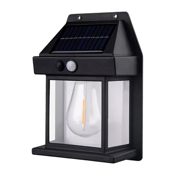 LAMPA SOLARNA Z CZUJNIKIEM RUCH LED ZEWNĘTRZNA OGRODOWA