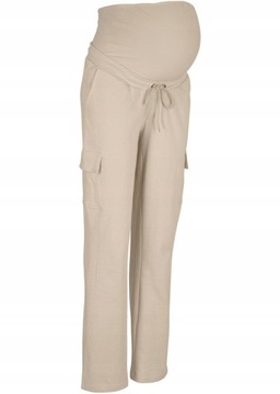 44 Bonprix gdy SPODNIE CIĄŻOWE DRESOWE