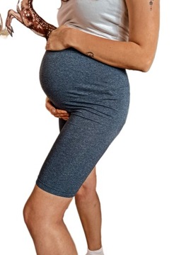 KOLARKI CIĄŻOWE BAWEŁNIANE 1/2 JEANS MELANŻ XL