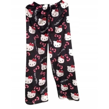 SPODNIE OD PIŻAMY HELLO KITTY MIĘKKIE I WYGODNEm