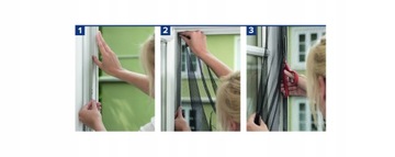 Москитная сетка на окно TESA STANDARD 1,3/1,5 м белая