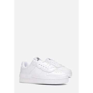 Białe sneakersy buty damskie sportowe 39