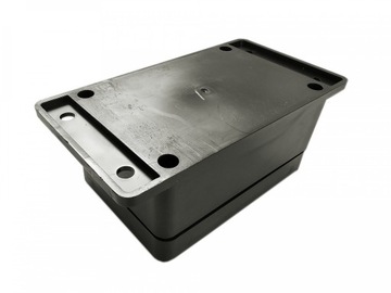 ГЕРМЕТИЧНЫЙ КОРПУС ЧЕРНЫЙ 132Х70Х50ММ С ПРОКЛАДКОЙ