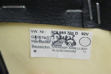 GD PASSAT CC BOK POHOVKA LEVÝ 3C8885701D