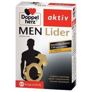 Doppelherz Aktiv MEN Lider L-ARGININA 750mg 60kaps
