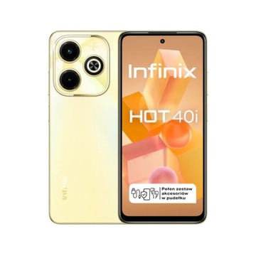 Smartfon INFINIX Hot 40i 8/256GB Horizon Gold