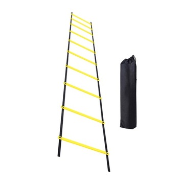 Sprzęt do treningu szybkościowego do piłki nożnej z drabinką Agility dla domu 500 cm 10 sekcji