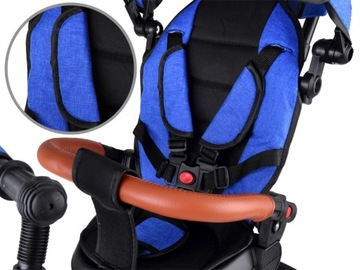 КРОШЕЧНЫЙ ВЕЛОСИПЕД 3-В-1 ВРАЩАЮЩИЙСЯ ТРЕХКОЛЕСНЫЙ ВЕЛОСИПЕД С ВЕРХОМ