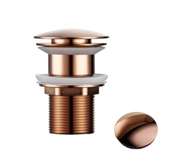 Korek Klik Klak złoty Rose Gold Ocean