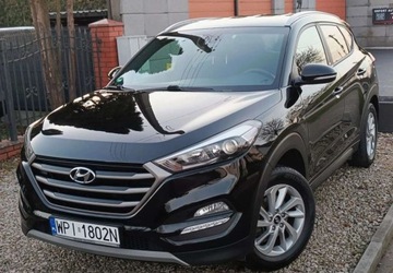 Hyundai Tucson III SUV 1.6 GDI 132KM 2018 Hyundai Tucson Hyundai Tucson blue 1.6 GDi 2WD Passion 1.6 Benzyna 132KM