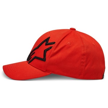 CZAPKA Z DASZKIEM CORP SHIFT2 RED ALPINESTARS L/XL