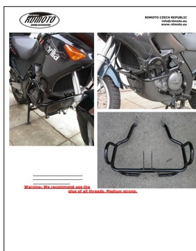 Кожух двигателя, защитные дуги Aprilia Pegaso 650 96-