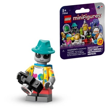 LEGO Minifigures SERIA 26 71046 kosmita-turysta kosmiczna przygoda NOWA