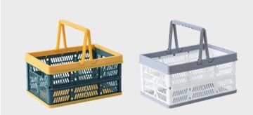 СКЛАДНАЯ КОРЗИНА ДЛЯ ДОМАШНИХ АВТОМОБИЛЕЙ С РУЧКАМИ