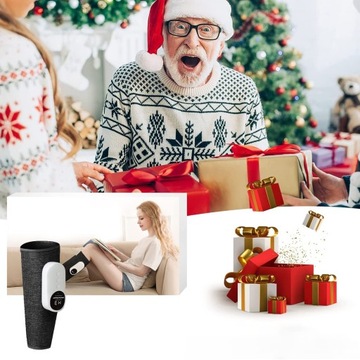 Массажер для ног и икр с компрессией и кровообращением