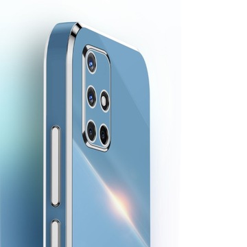 ГЛАМУРНЫЙ ЧЕХОЛ ДЛЯ SAMSUNG A51 СИЛИКОНОВЫЙ ЧЕХОЛ + СТЕКЛО